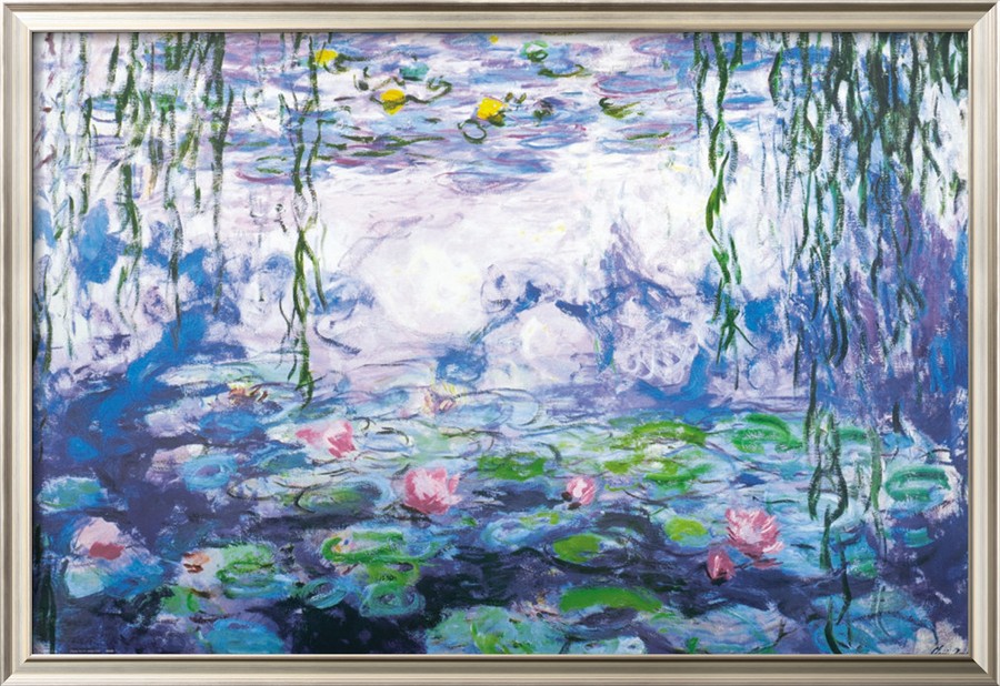 Water Lilies Detailed-Claude Monet Painting